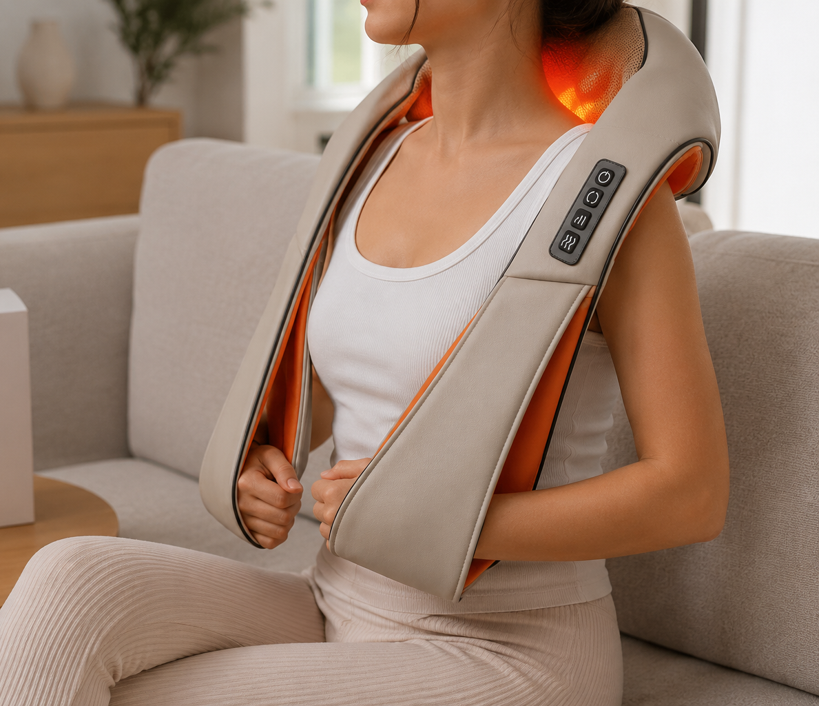 Masajeador Eléctrico Para Cuello Espalda