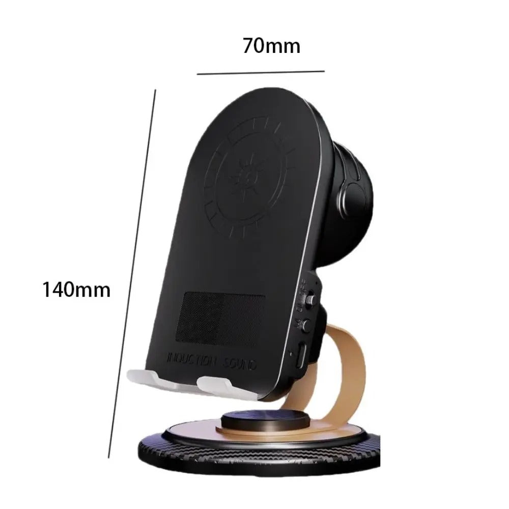 SOPORTE PARA TELEFONO CON CARGADOR INALAMBRICO